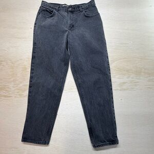 VTG. 90’s Mom Jeans Women's Sonoma High-Rise Straight Style 10 Short Black USA